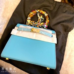 Mini Handbag - Blue